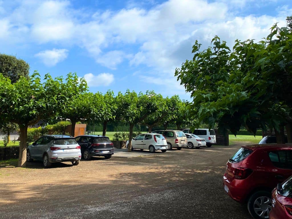 Parquing vol de coloms